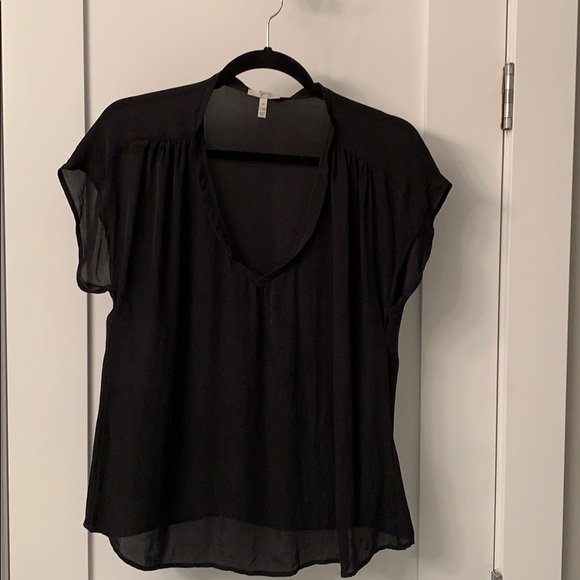 Joie 100% silk V neck tshirt - Picture 1 of 3